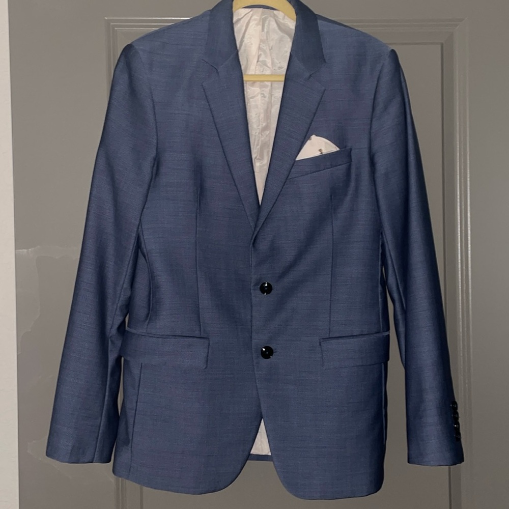 ZARA Man Blue Blazer